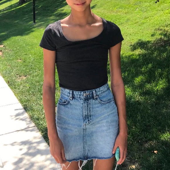 H&M Denim Mini Skirt - Picture 4 of 6